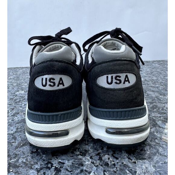 New Balance 990V2 Black Made In USA Lifestyle Sneakers Men's 12 Rare M990BL2 - Picture 6 of 11